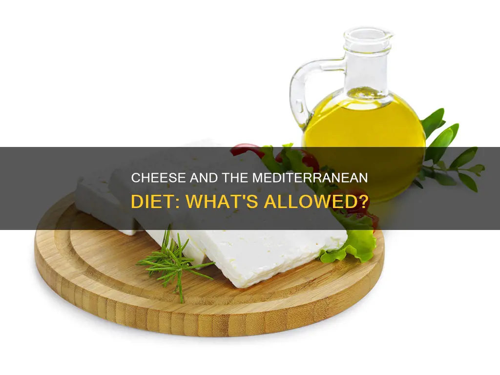 is cheese on the mediterranean diet
