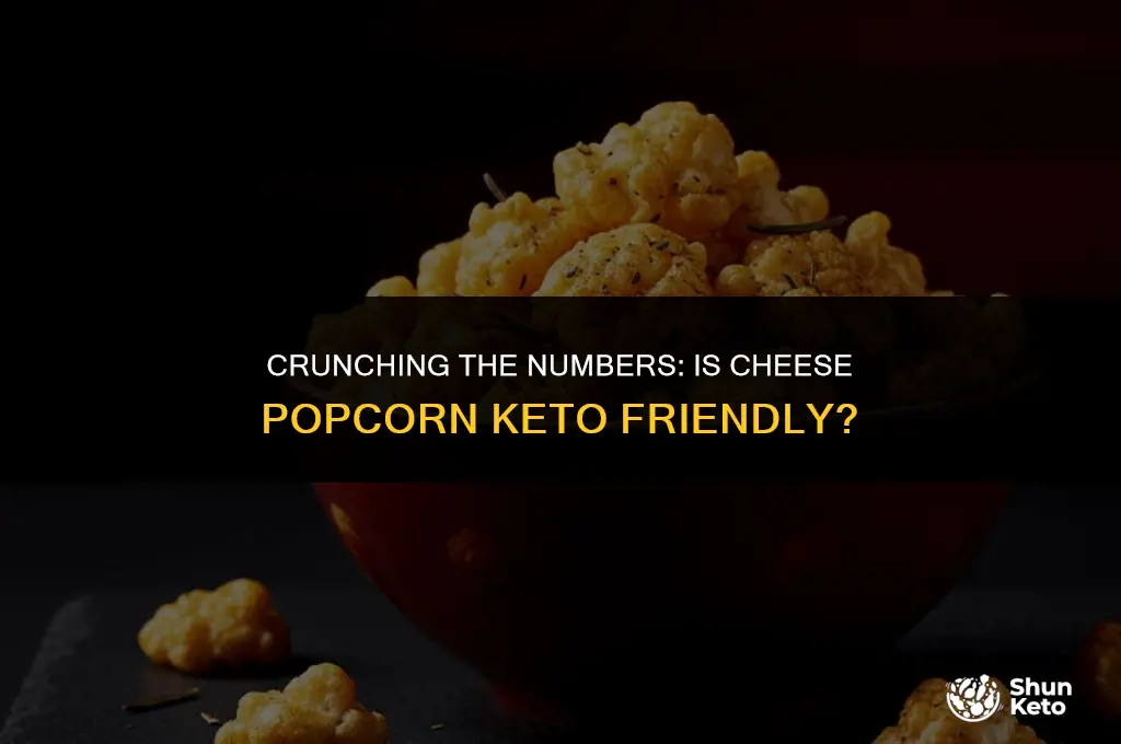 is cheese popcorn keto friendly