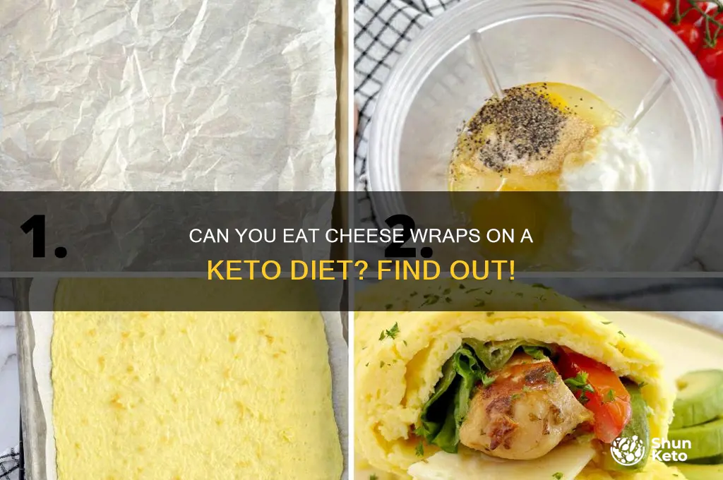 is cheese wrap on keto diet