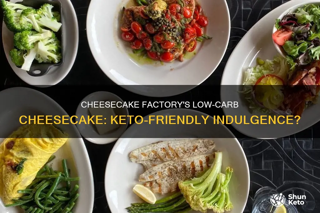 is cheesecake factory low carb cheesecake keto