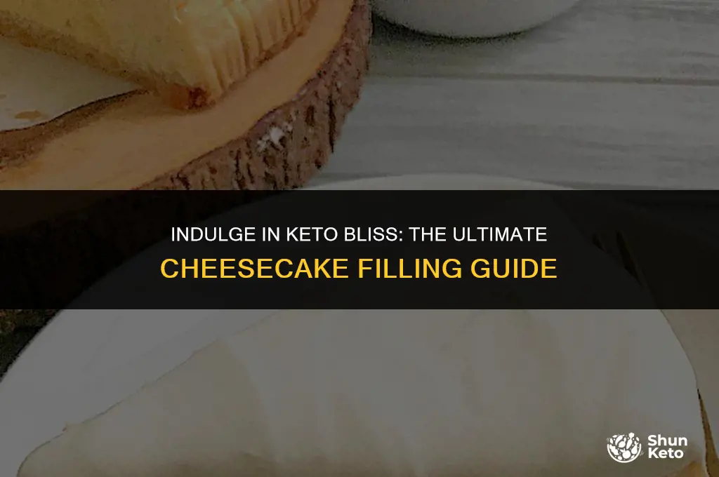 is cheesecake filling keto friendly