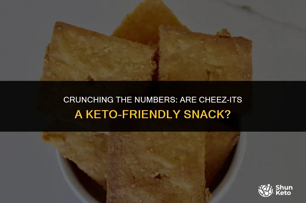 is cheez it keto friendly