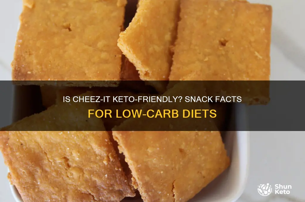 is cheez it keto