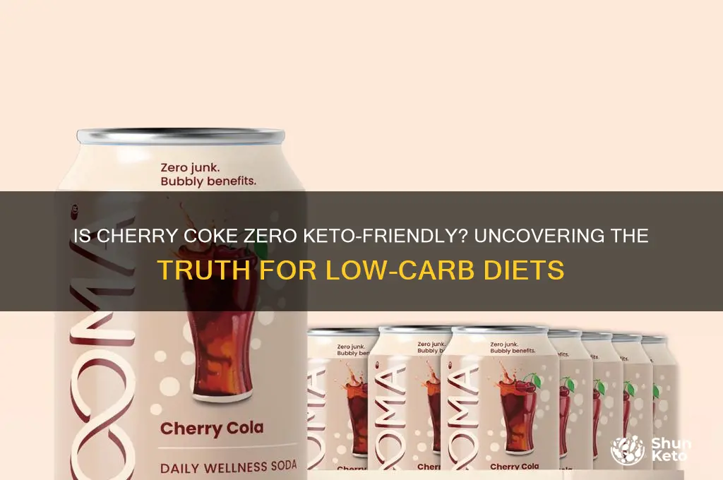 is cherry coke zero keto