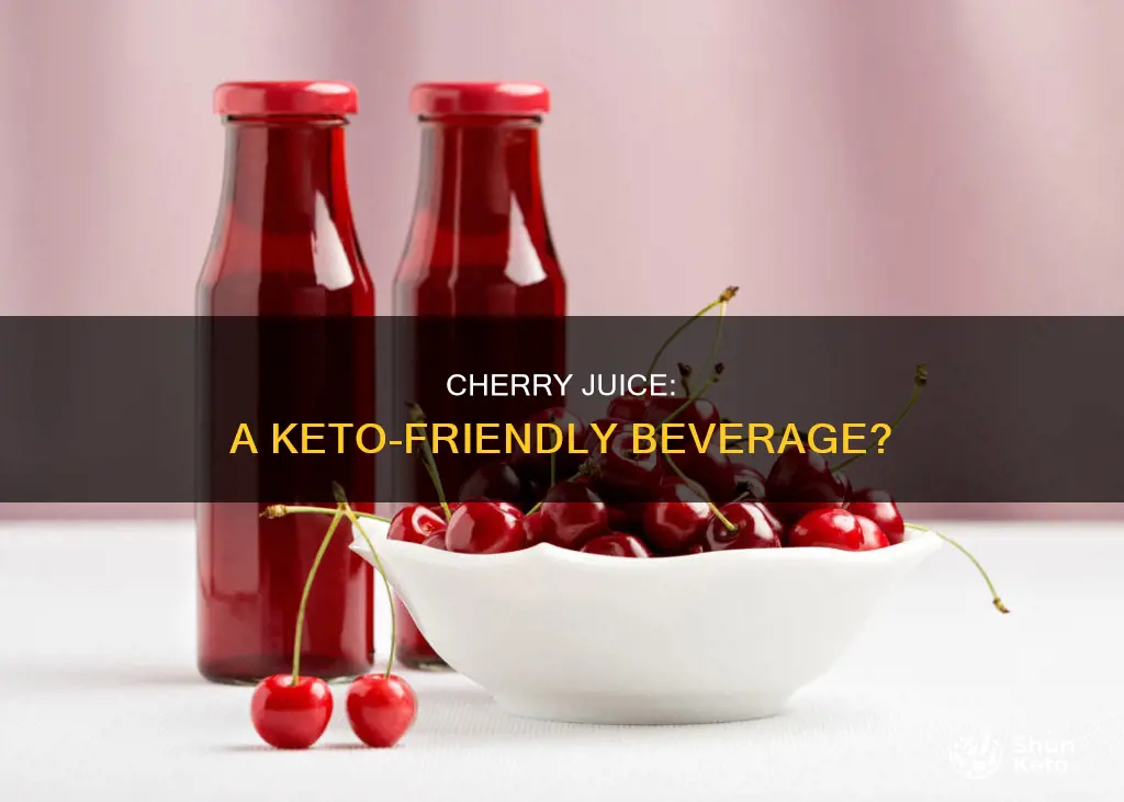 is cherry juice a keto food