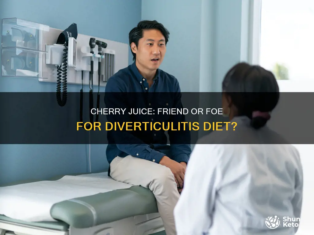 is cherry juice ok for diverticulitis diet