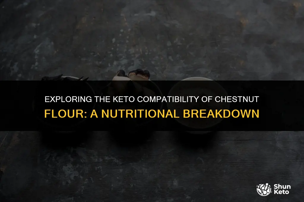 is chestnut flour keto friendly