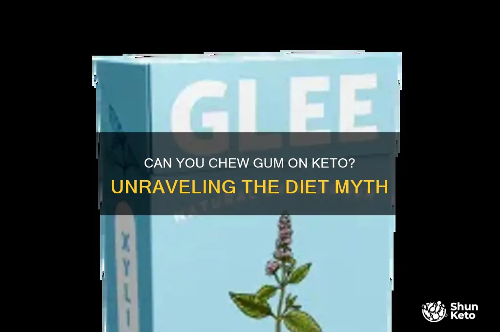 is chewing gum allowed in keto diet
