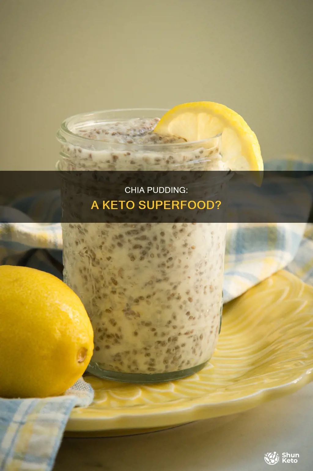 is chia pudding a keto food