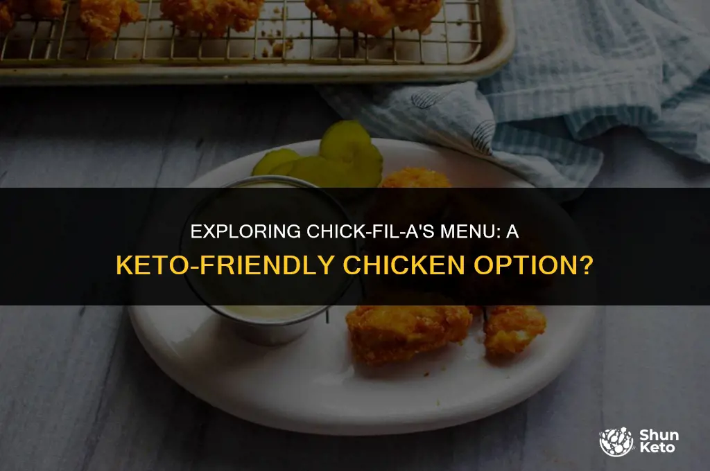is chick fil a chicken keto friendly