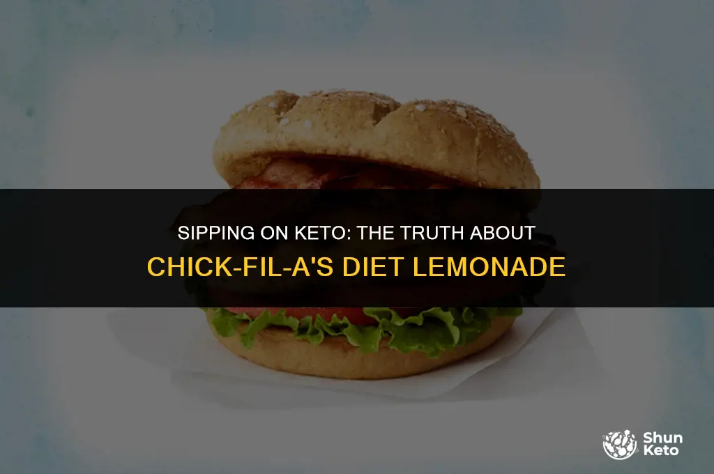 is chick fil a diet lemonade keto friendly