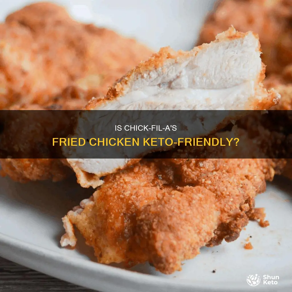 is chick fil a fried chicken keto