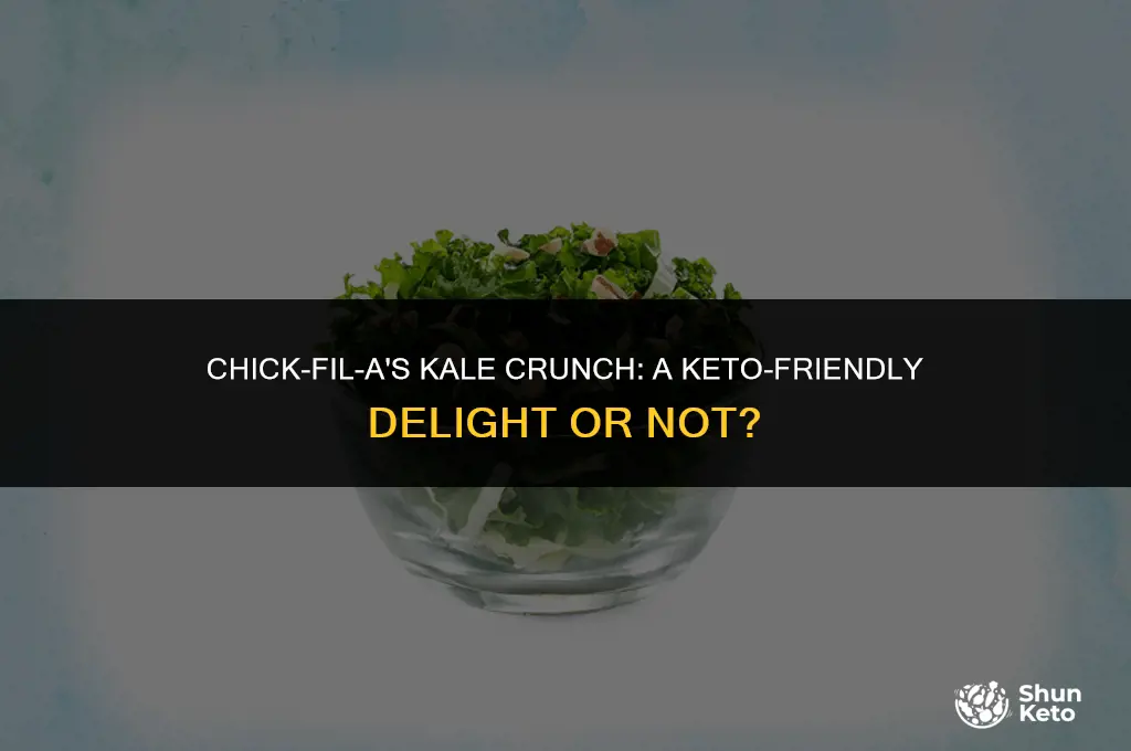 is chick fil a kale crunch keto friendly