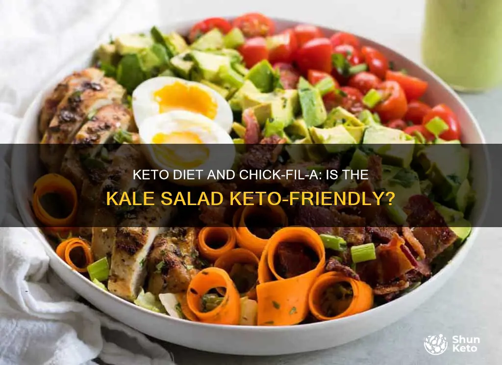 is chick fil a kale salad keto