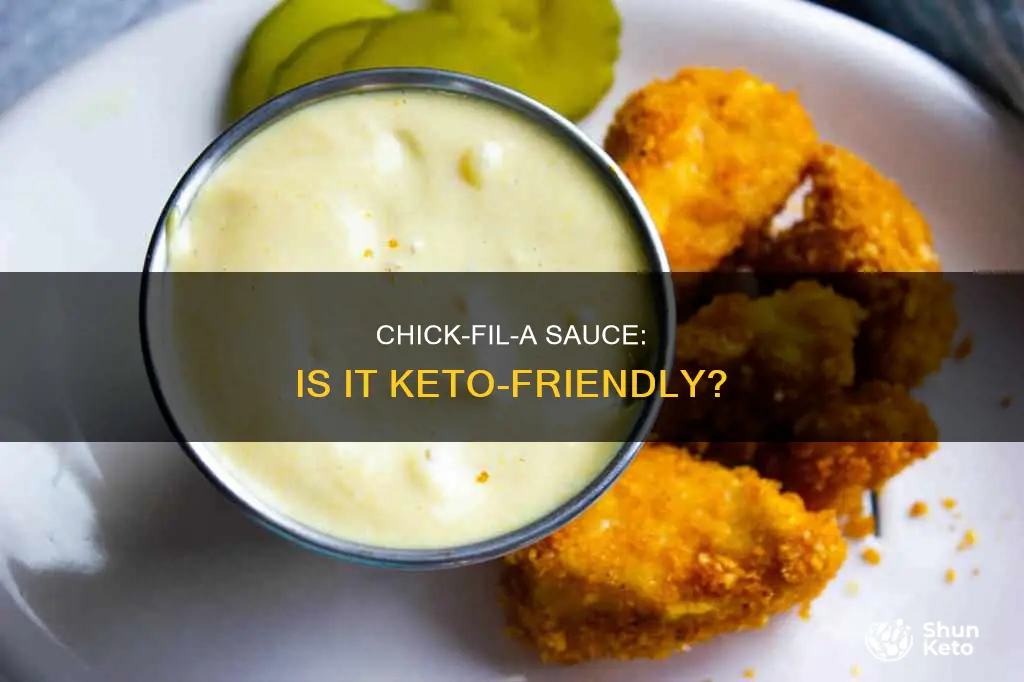 is chick fil a sauce keto