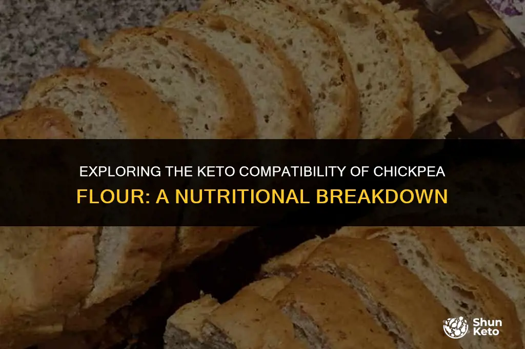 is chick pea flour keto friendly