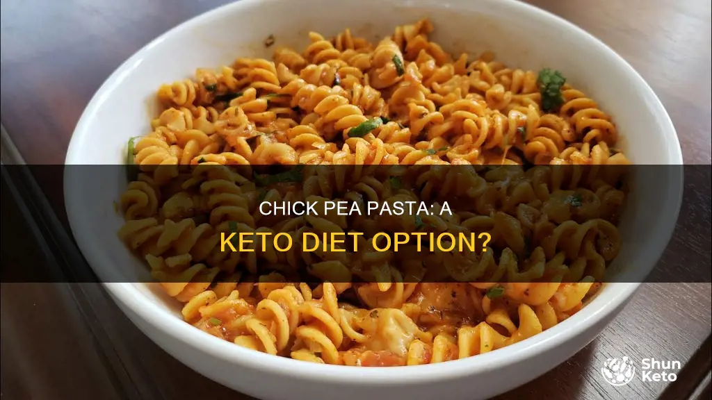 is chick pea pasta keto