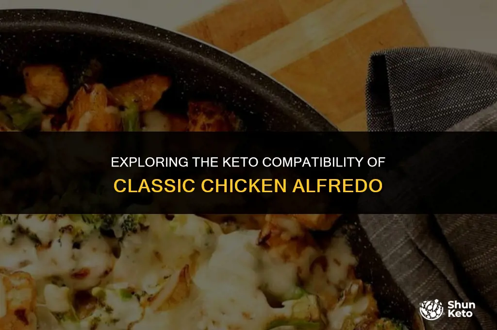 is chicken alfredo keto friendly