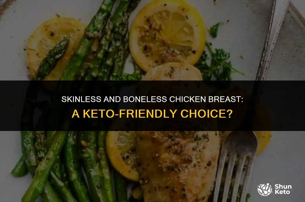 is chicken breast boemess and skinless keto friendly