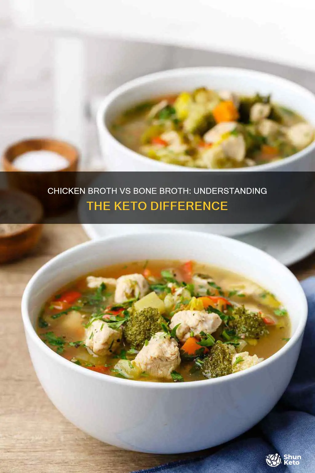 is chicken broth considered bone broth for keto