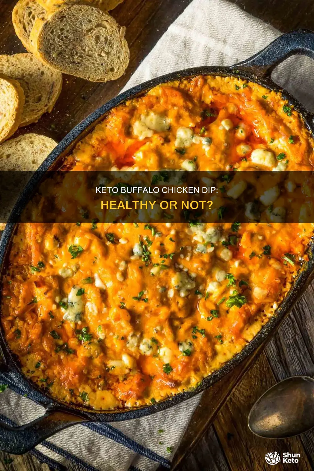 is chicken buffalo ranch dip okay on keto