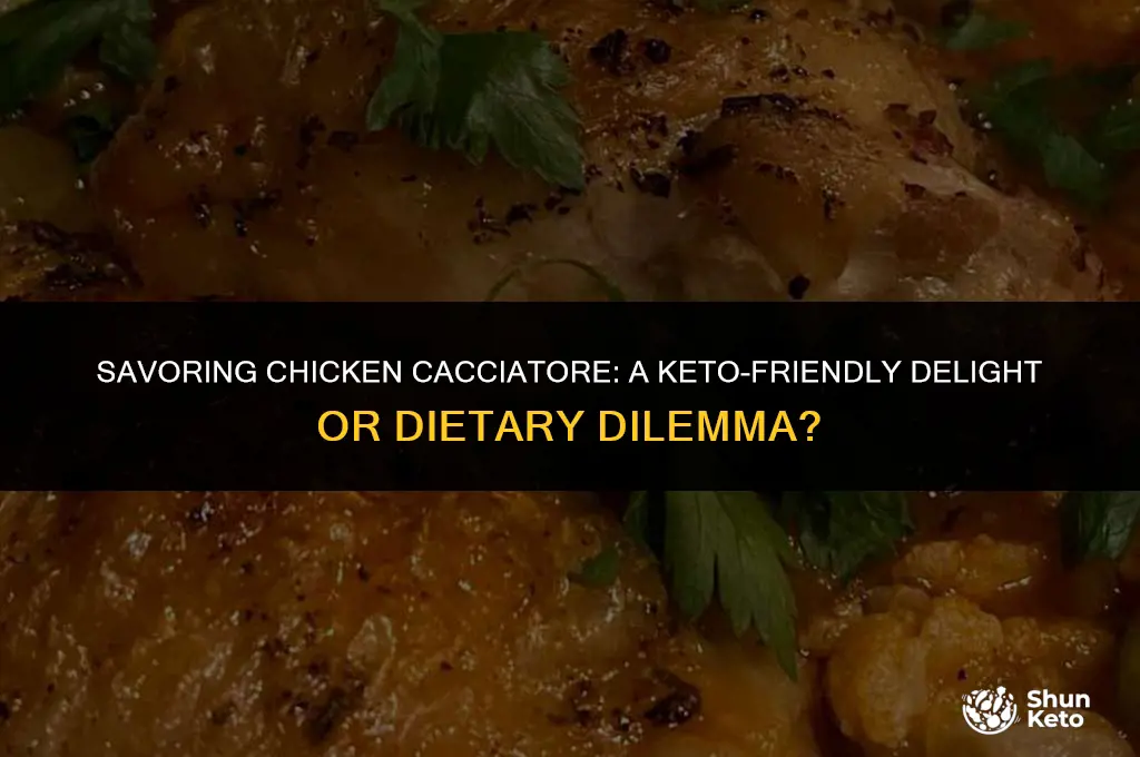 is chicken cacciatore keto friendly
