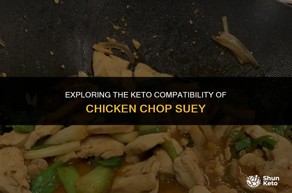 is chicken chop suey keto friendly