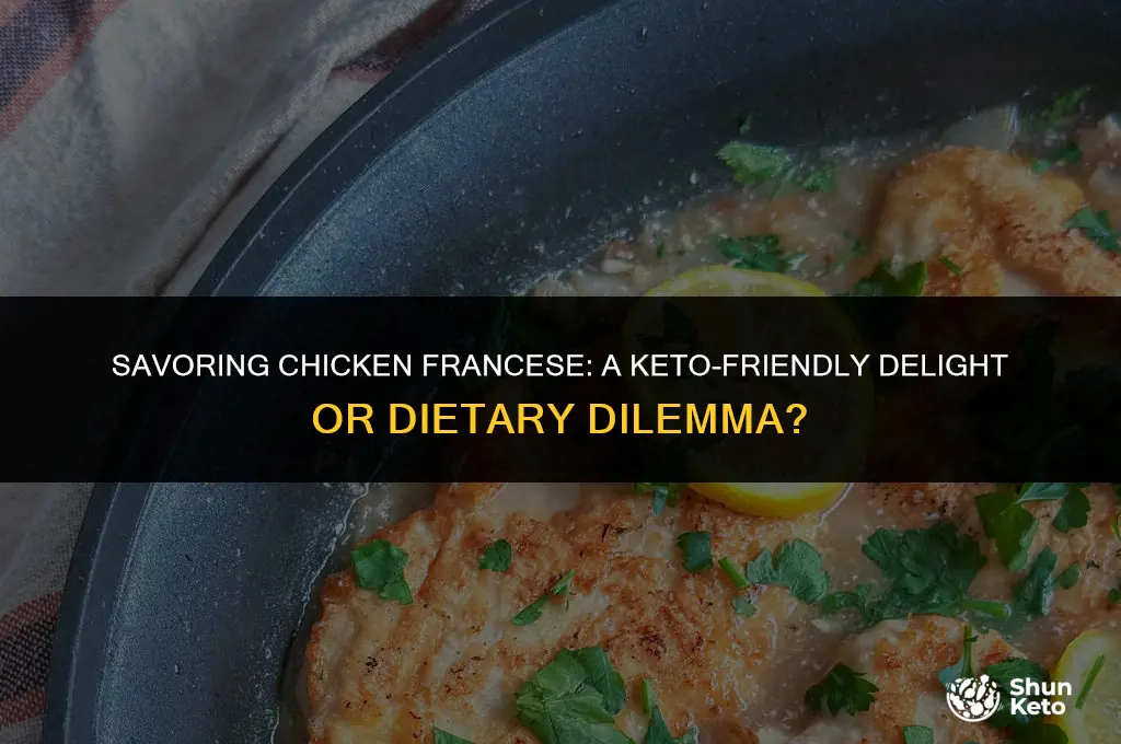 is chicken francese keto friendly