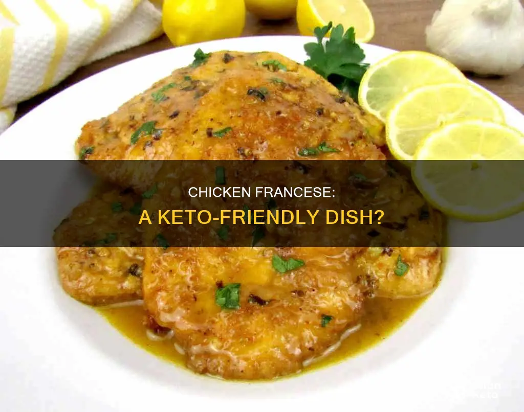 is chicken francese keto