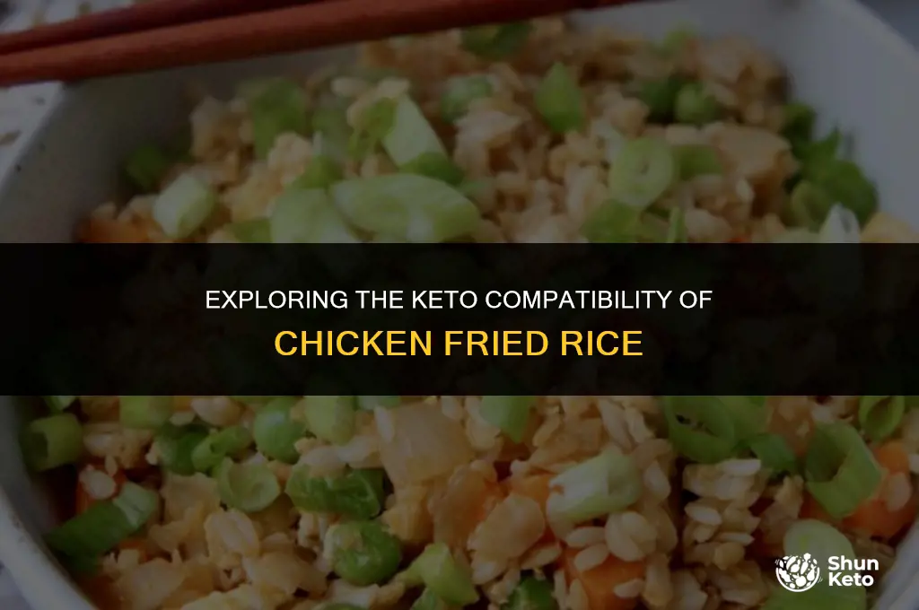 is chicken fried rice keto friendly