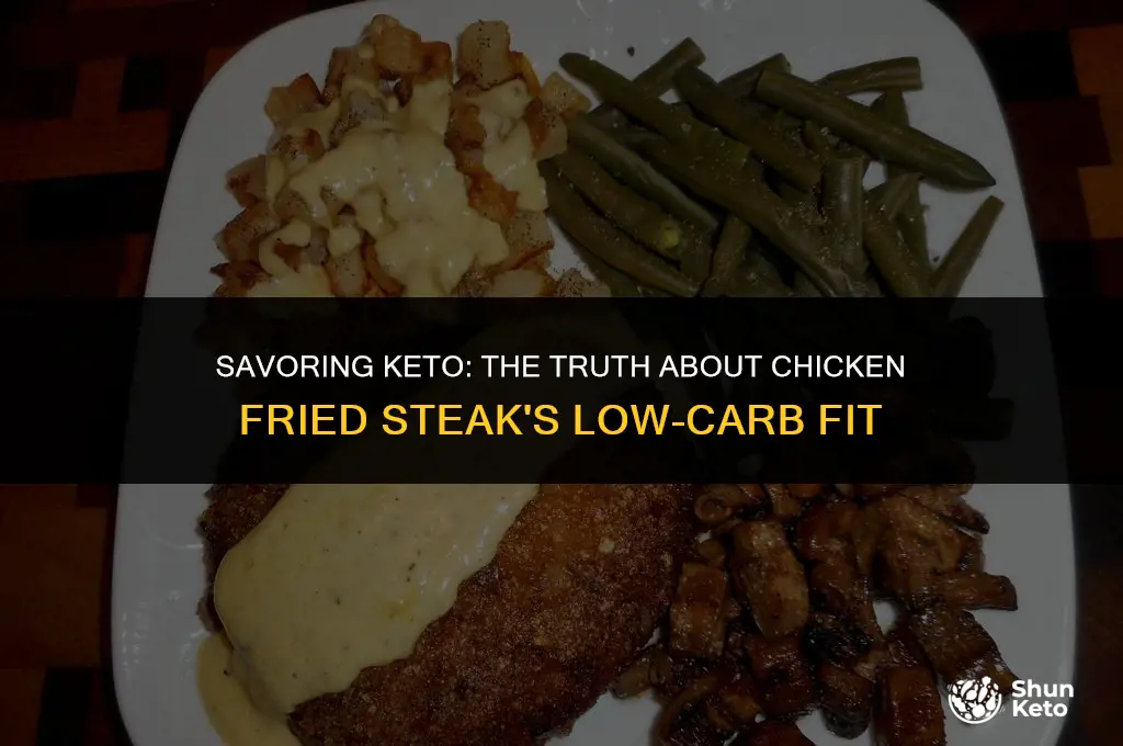 is chicken fried steak keto friendly