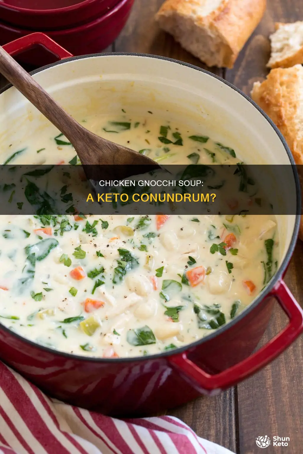 is chicken gnocchi soup keto