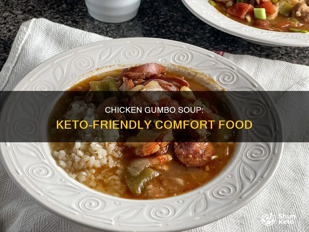 is chicken gumbo soup keto