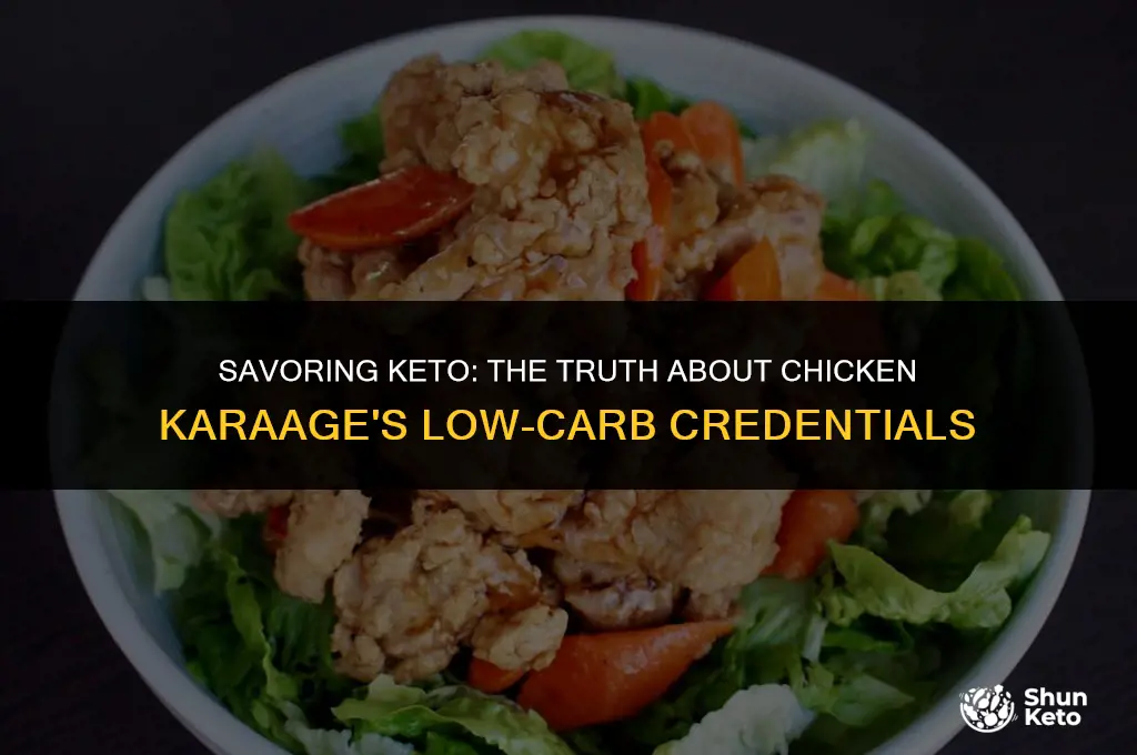 is chicken karaage keto friendly