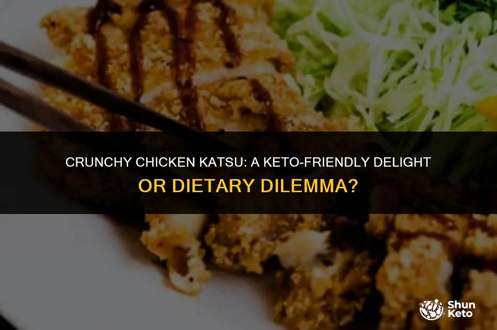 is chicken katsu keto friendly