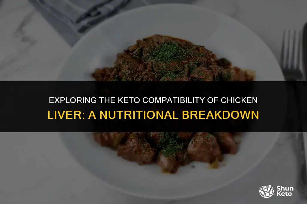 is chicken liver keto friendly
