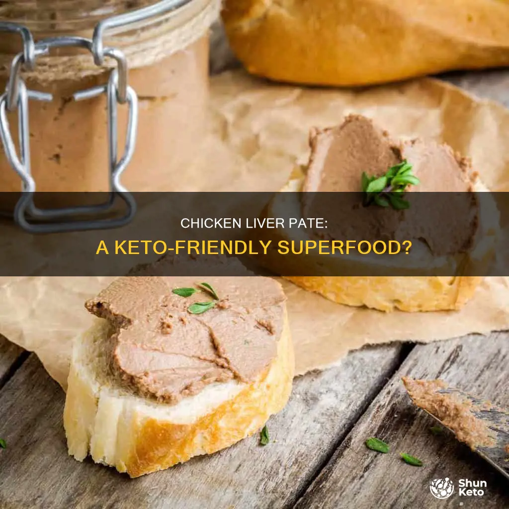 is chicken liver pate keto