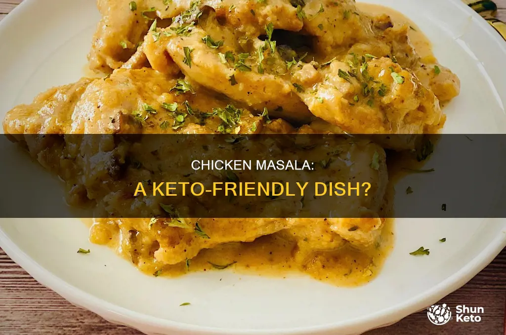 is chicken masala keto