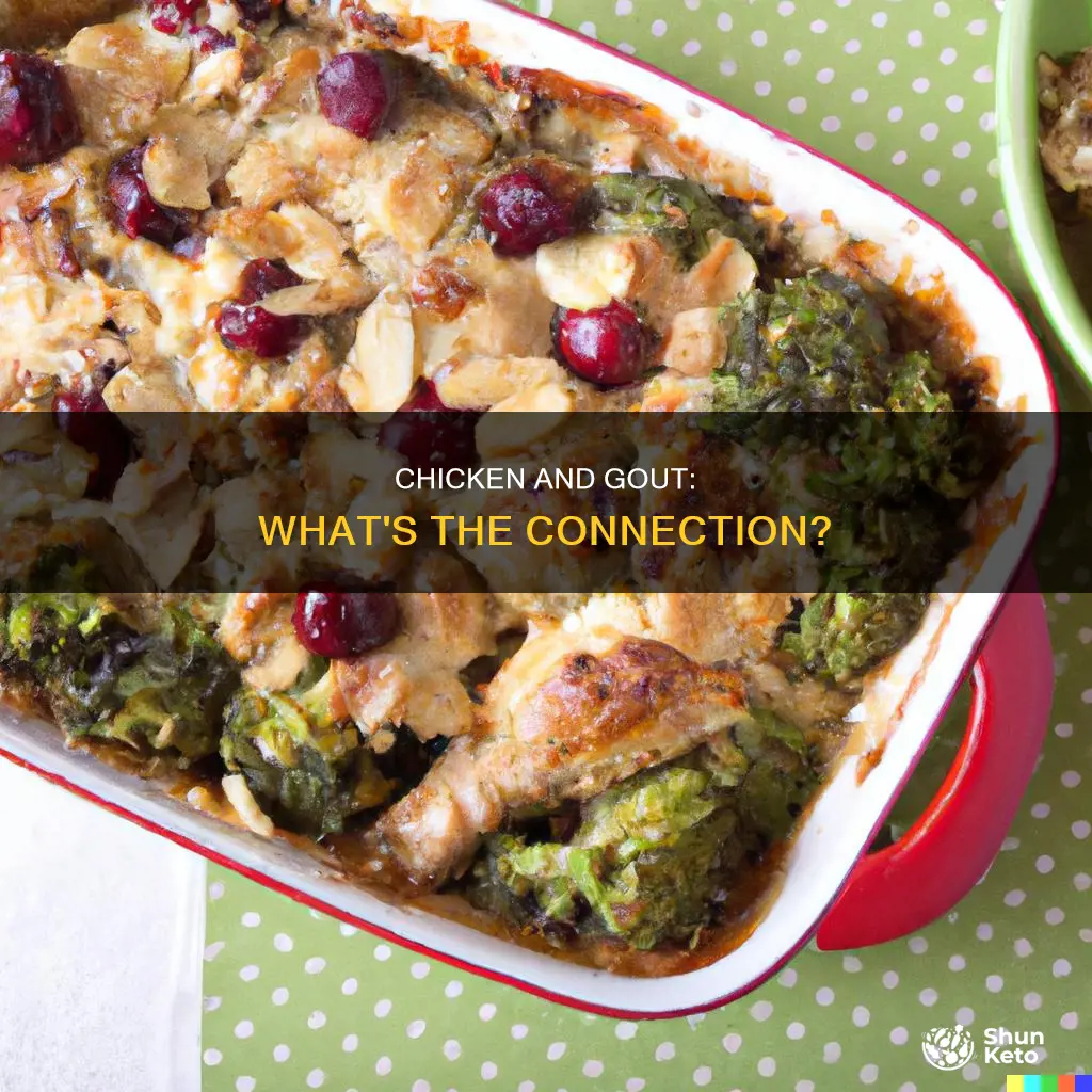 is chicken ok for gout diet