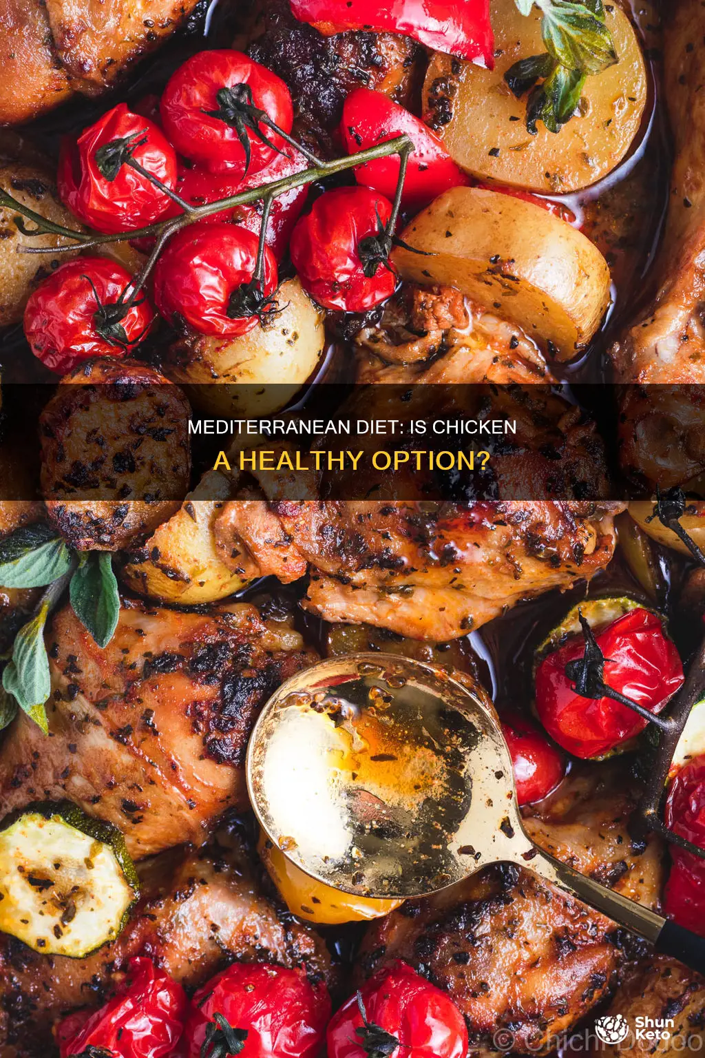 is chicken ok on mediterranean diet