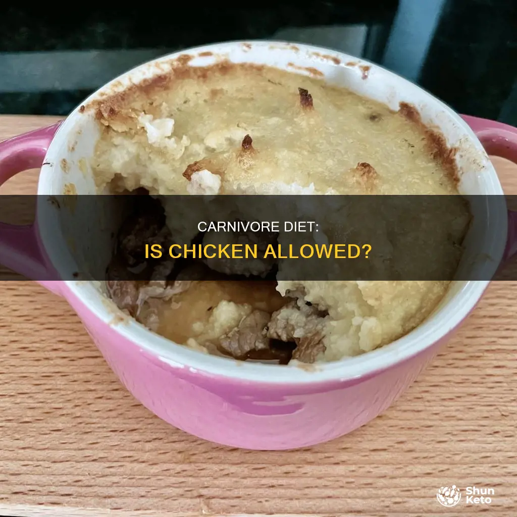 is chicken part of a carnivore diet