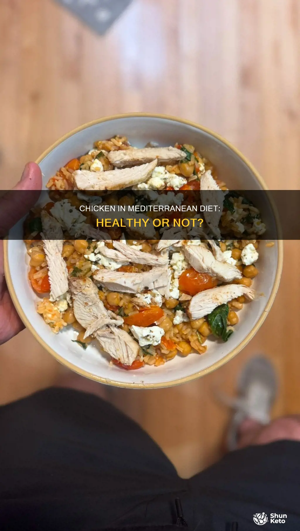is chicken part of the mediterranean diet
