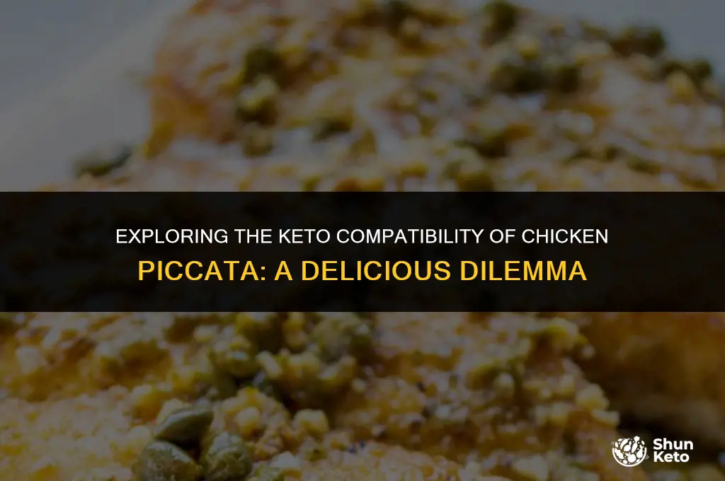 is chicken piccata keto friendly