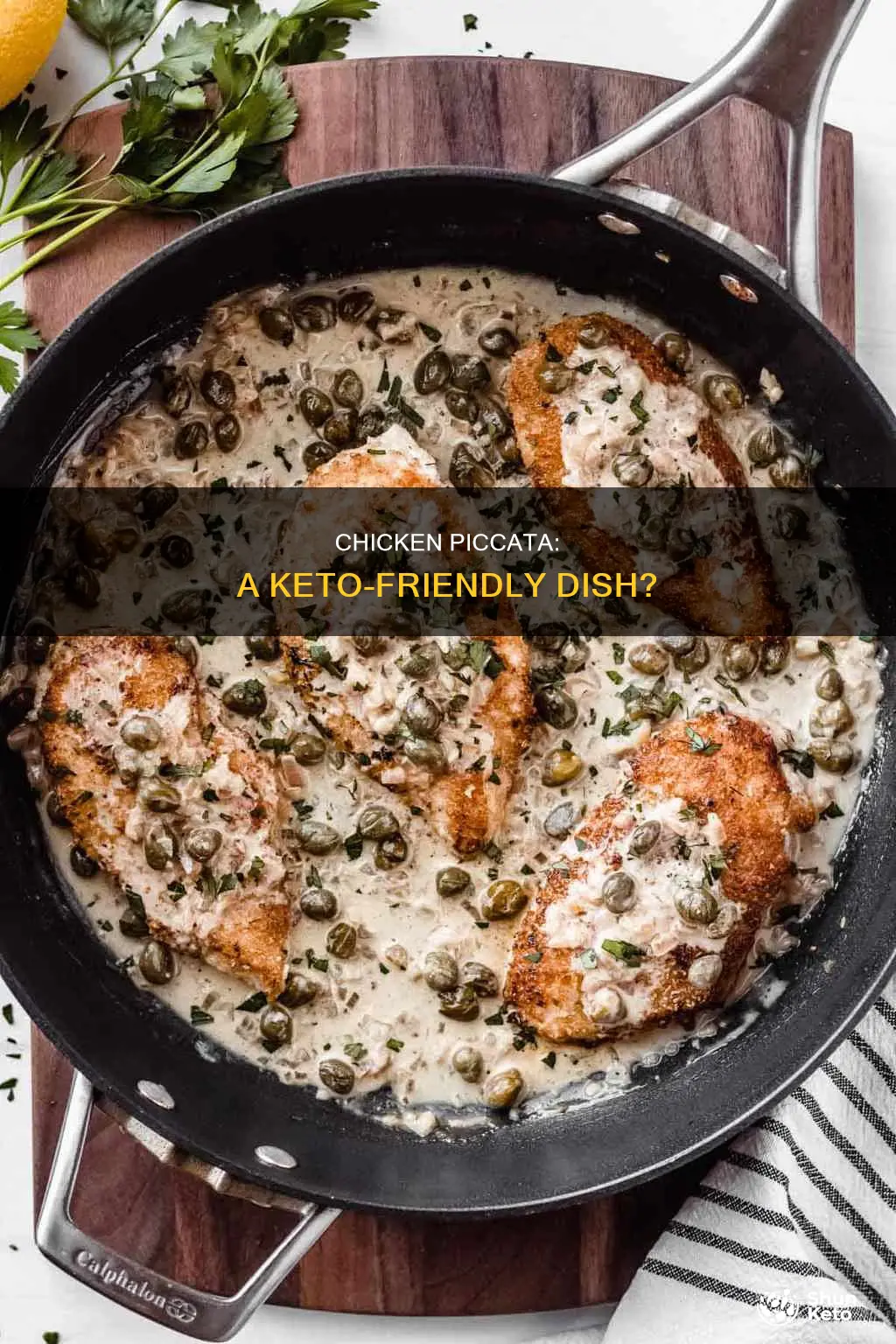 is chicken piccata keto