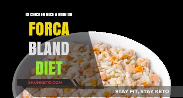 Chicken Rice-a-Roni: A Bland Diet Option?