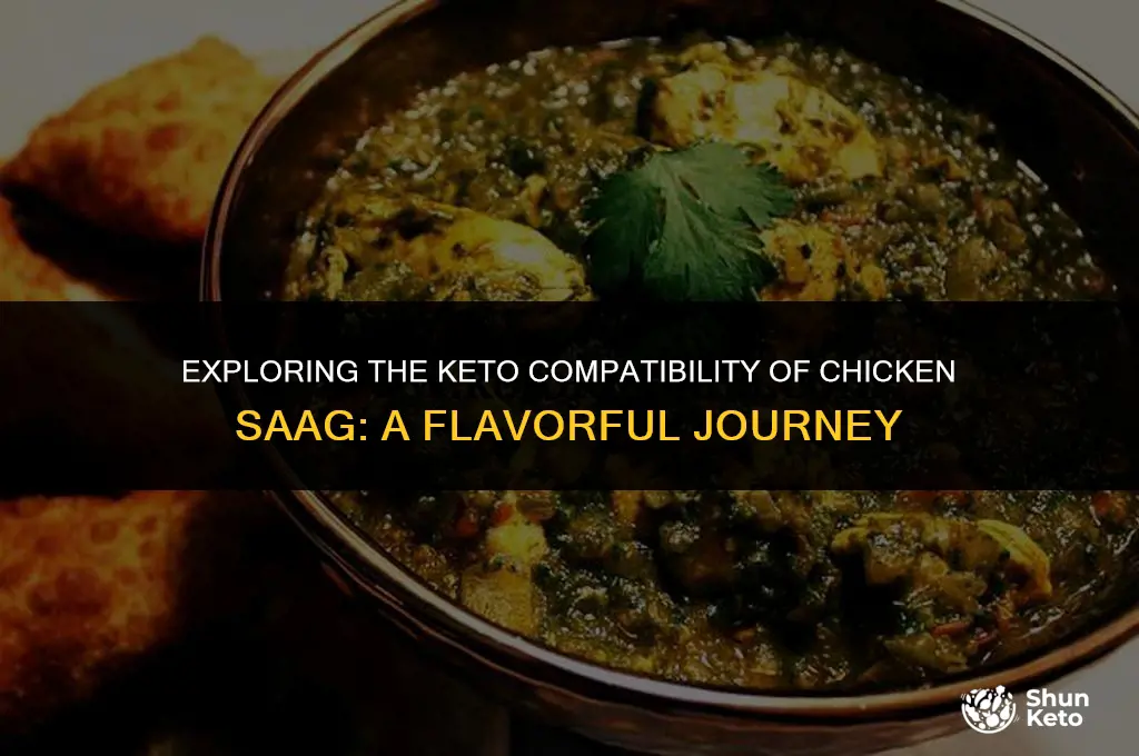 is chicken saag keto friendly