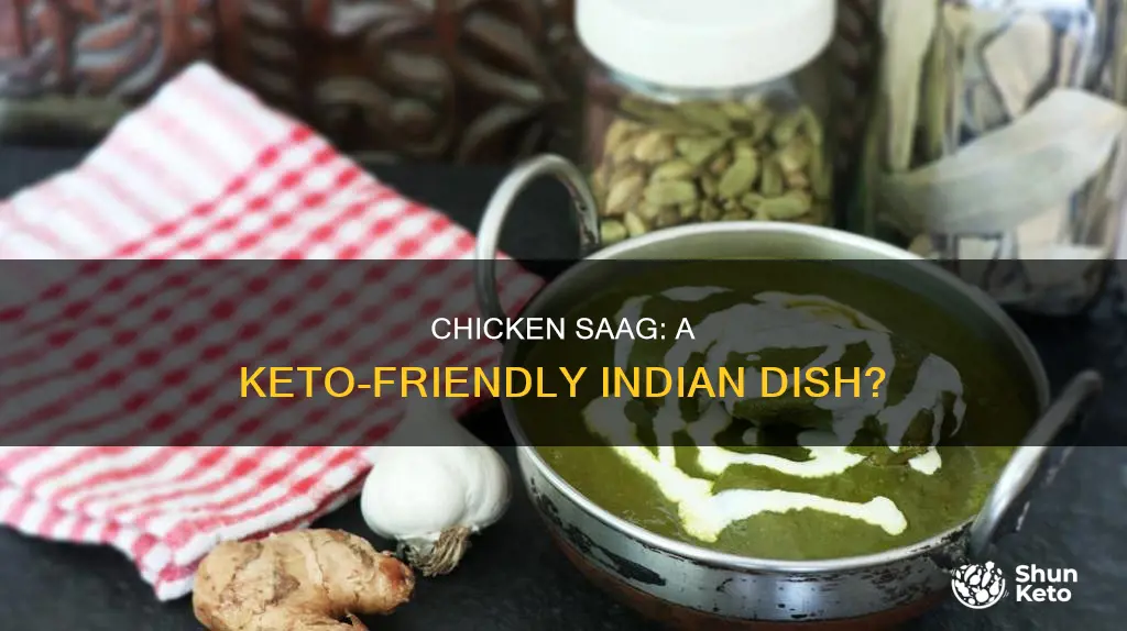 is chicken saag keto