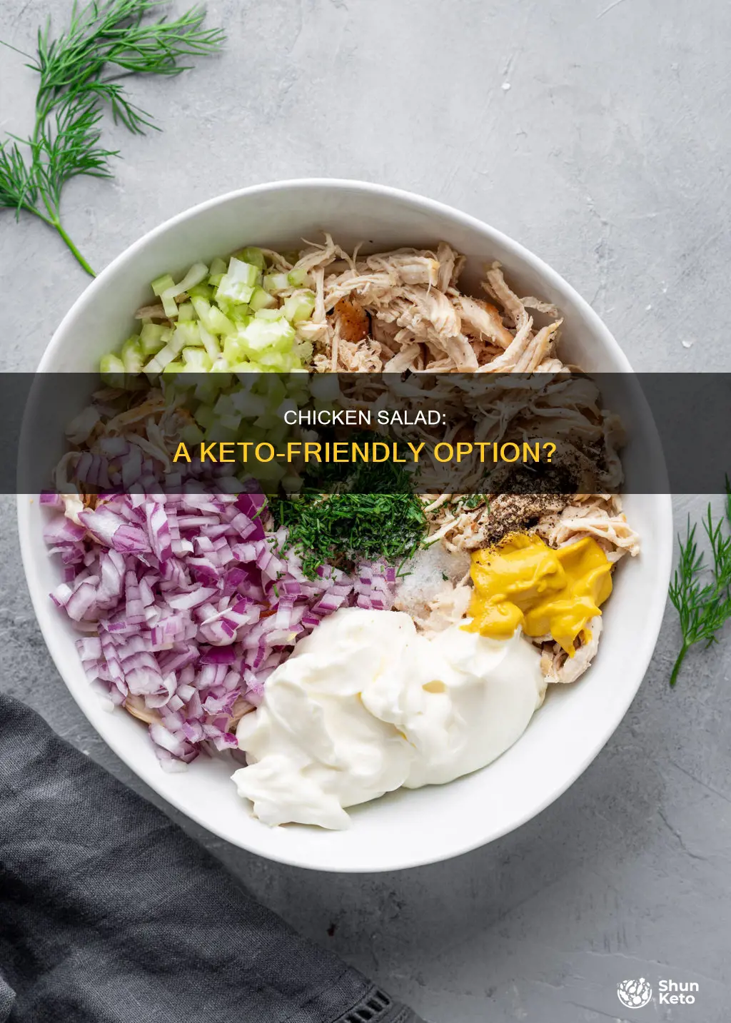 is chicken salad keto