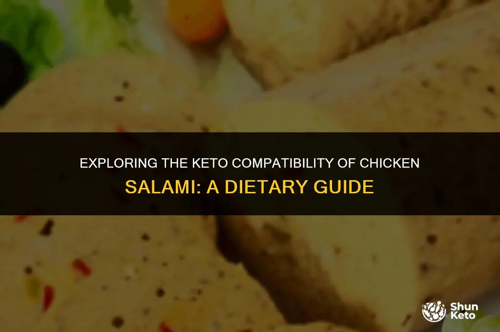 is chicken salami keto friendly