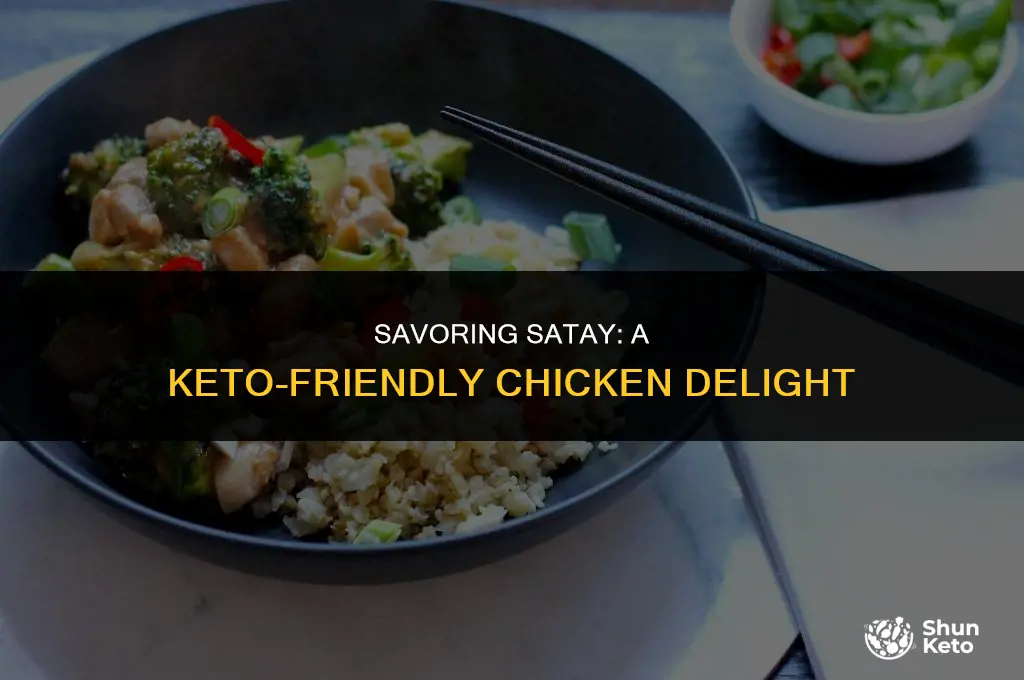 is chicken satay keto friendly
